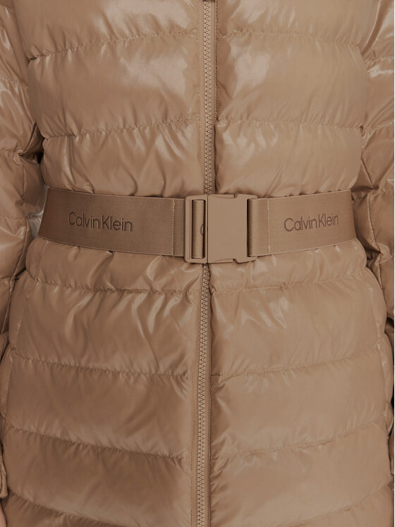 Calvin Klein Calvin Klein Kurtka zimowa LV044D542G Beżowy Regular Fit
