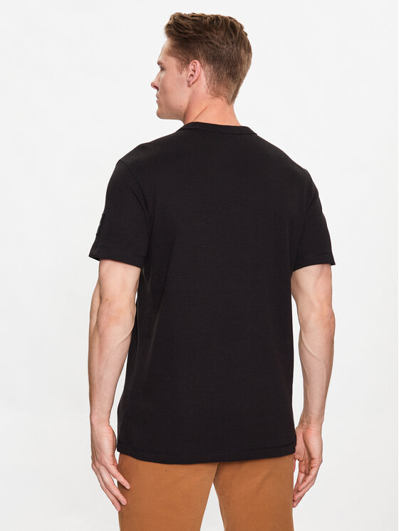 Calvin Klein Jeans Calvin Klein Jeans Marškinėliai J30J323489 Juoda Regular Fit