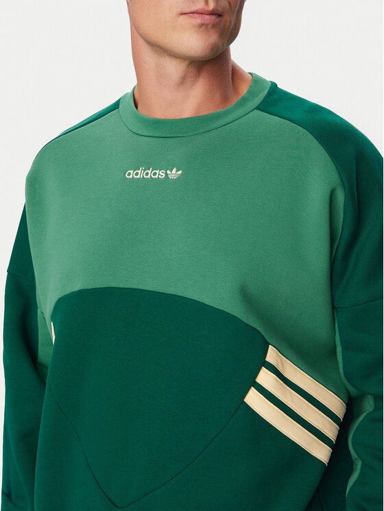adidas adidas Bluza Munich 93 KW4387 Zielony Loose Fit