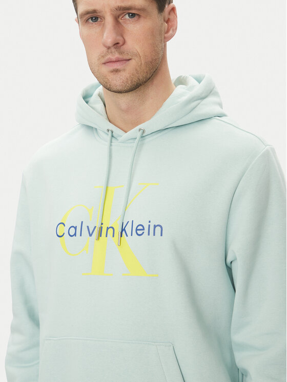 Calvin Klein Jeans Calvin Klein Jeans Majica dugih rukava Monologo LV040BM800 Zelena Regular Fit