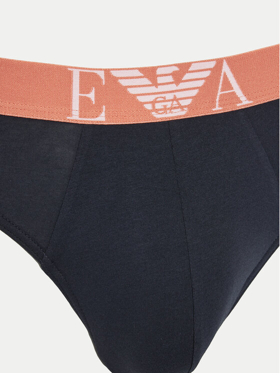 Emporio Armani Underwear Emporio Armani Underwear Set od 3 para muških slip gaća EM000258 AF10778 MB139 Tamnoplava