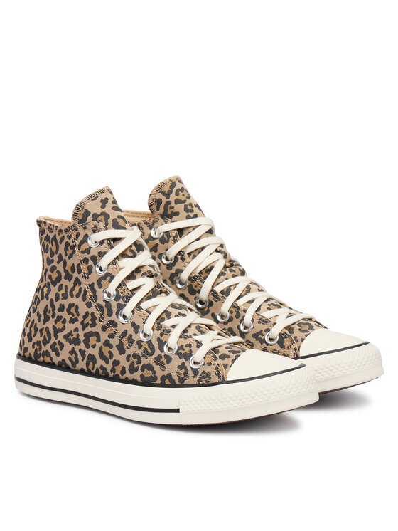 Converse Converse Teniși Chuck Taylor All Star Leopard Jacquard A19181C Bej