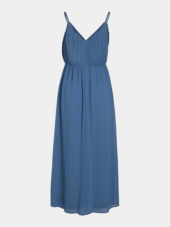 Vila Vila Abito da sera Karin 14093601 Blu Regular Fit
