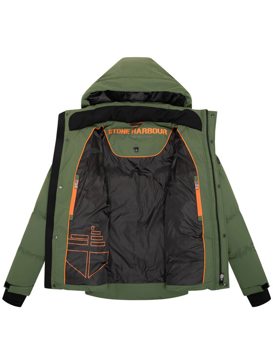 Stone Harbour Stone Harbour Kurtka zimowa Livianoo Zielony Regular Fit