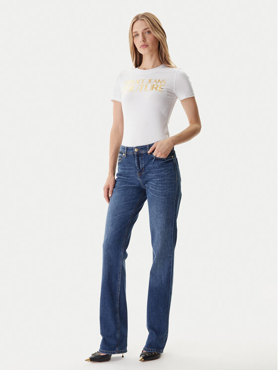 Versace Jeans Couture Versace Jeans Couture Jeansy 79HAB581 CDWAC Tmavomodrá Regular Fit