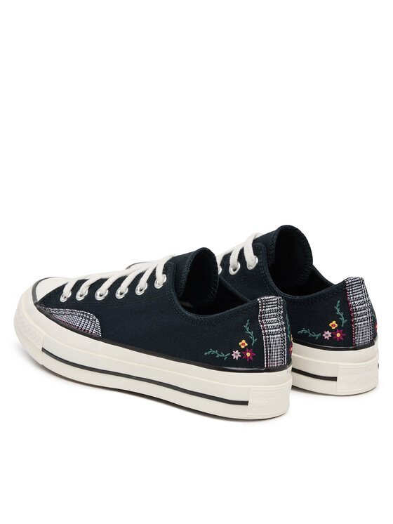 Converse Converse Plátenky Chuck 70 Varsity Vines A15549C Čierna
