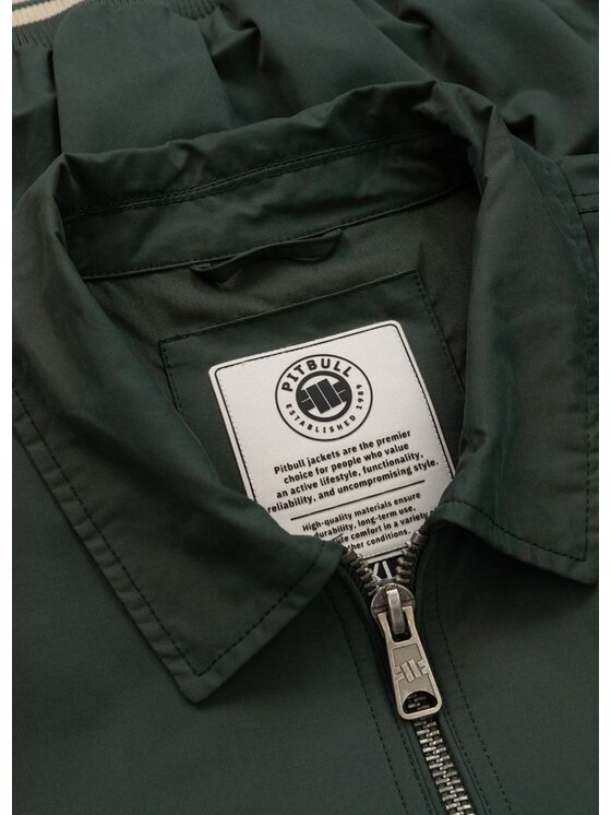 PITBULL PITBULL Kurtka przejściowa PIONEER Zielony Regular Fit
