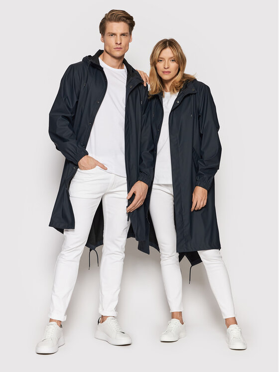 Rains Lietus jaka Unisex 18140 Tumši zils Regular Fit