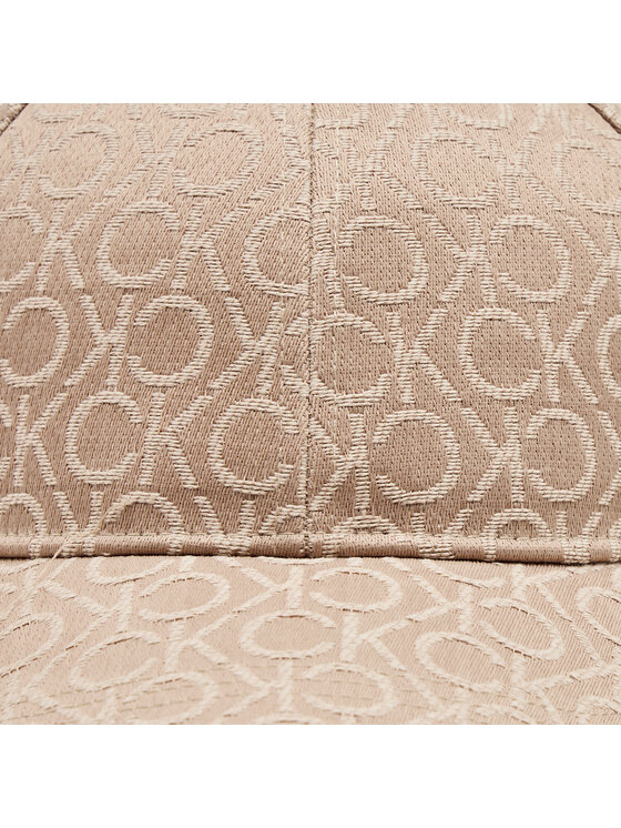 Calvin Klein Calvin Klein Nokamüts Monogram Jacquard K60K612032 Beež