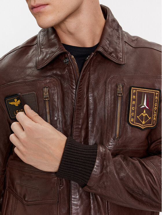 Giacca Trench Uomo In Pelle Sintetica Marrone – Stile Fallout Biker, Regalo Perfetto!