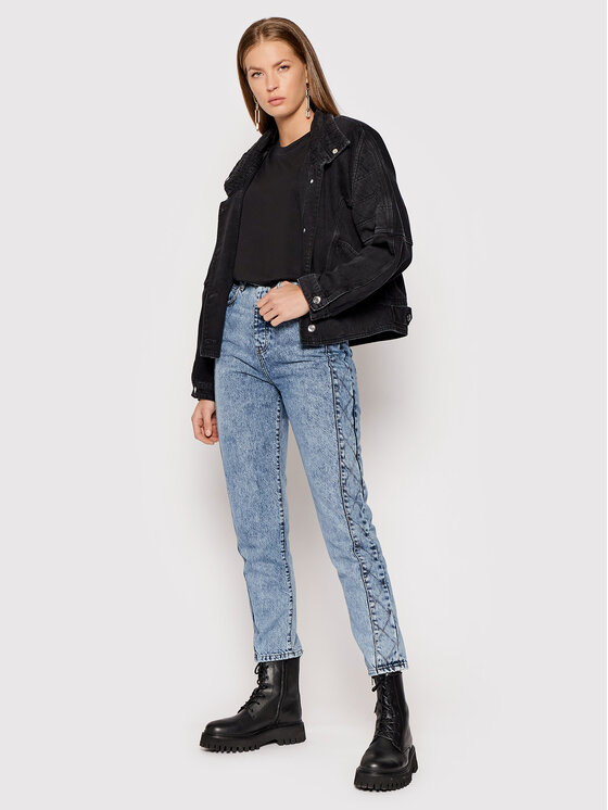 Giacca di jeans Norac AP209 Nero Relaxed Fit