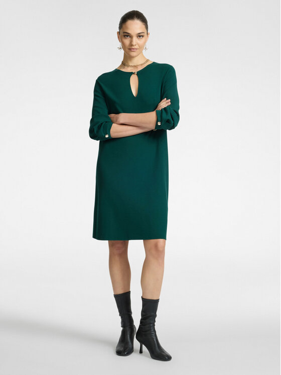 Elena Mirò Elena Mirò Abito da cocktail 7690Z000091N035 Verde Regular Fit