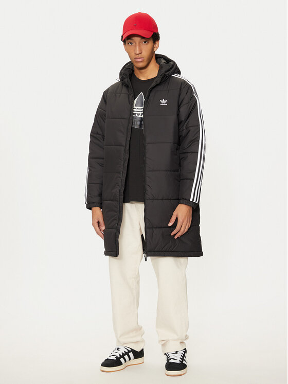 adidas adidas Geacă de iarnă adicolor HZ0684 Negru Loose Fit