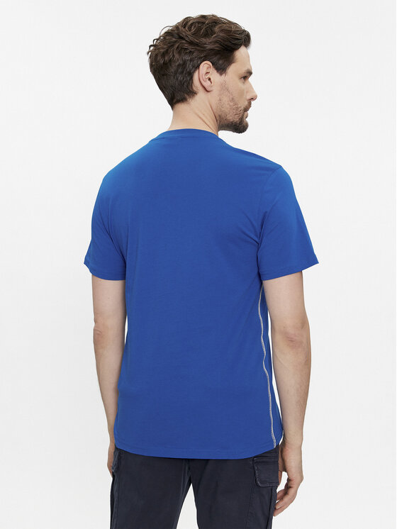Napapijri Napapijri T-Shirt S-Aylmer NP0A4HTO Blau Regular Fit