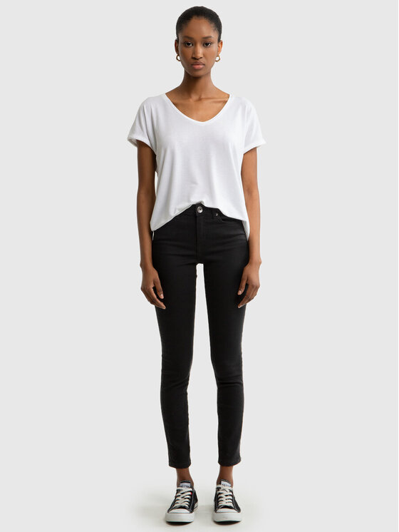 BIG STAR BIG STAR T-Shirt valeria_101 Biały Basic Fit