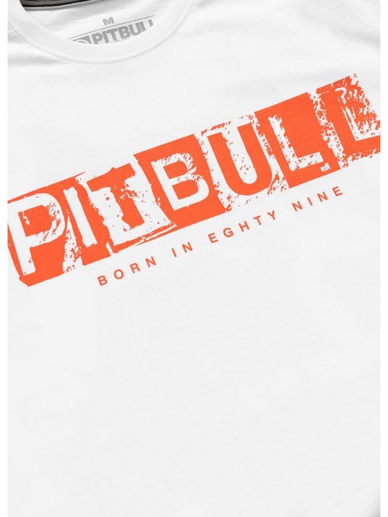 PITBULL PITBULL T-Shirt BLACKY Biały Regular Fit