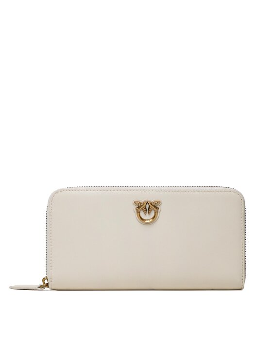 PINKO PINKO Portafoglio Ryder Zip Around PE 23 PCPL 100250 A0F1 Bianco
