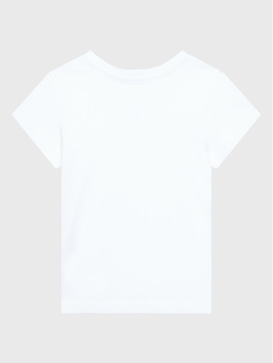 Calvin Klein Jeans T-Shirt Biały Monogram IG0IG01470 Fit Regular Micro