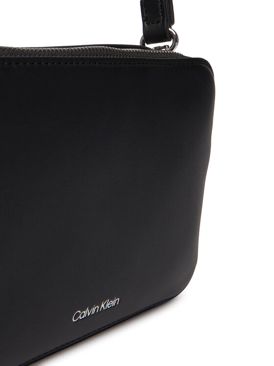 Calvin Klein Calvin Klein Geantă Webbing Double Strap Camera Bag LV04F3165G Negru
