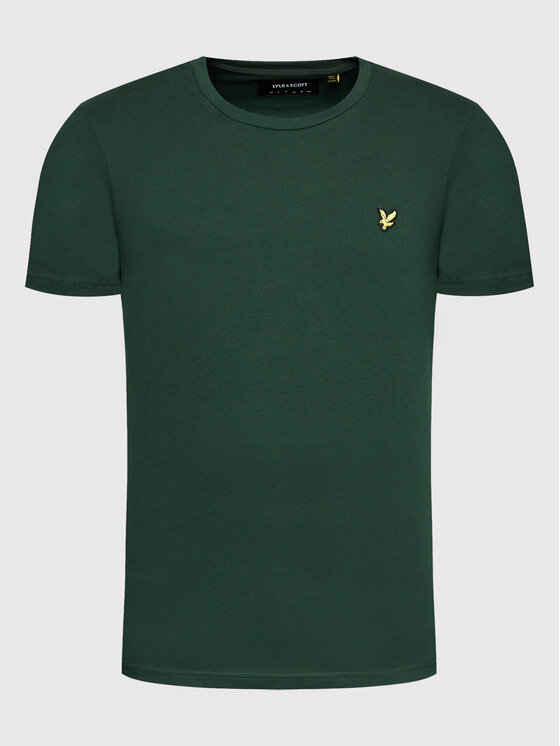 Lyle & Scott Lyle & Scott T-Shirt Plain TS400VOG Grün Regular Fit