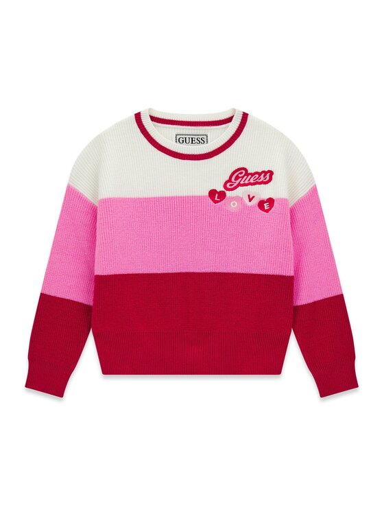 Guess Kids Guess Kids Svetr 183035 Růžová Classic Fit