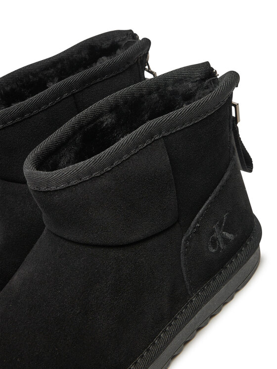 Calvin Klein Jeans Calvin Klein Jeans Μπότες Χιονιού Fur Boot V3A5-81036-0187 S Μαύρο