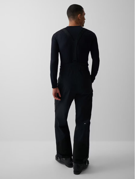 4F 4F Spodnie narciarskie 4F PRO SKI Czarny Regular Fit