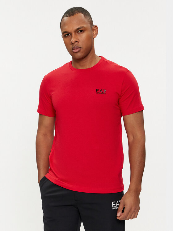Ea7 t discount shirt red