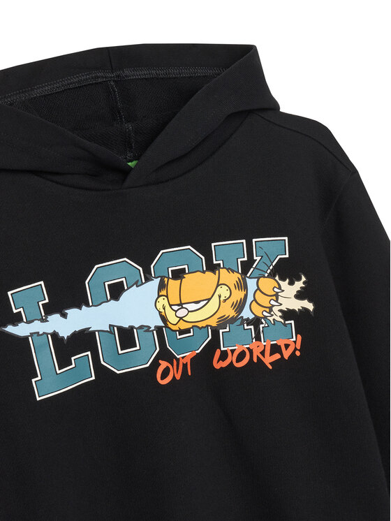 United Colors Of Benetton United Colors Of Benetton Sweatshirt 3UNIC204Y Schwarz Regular Fit