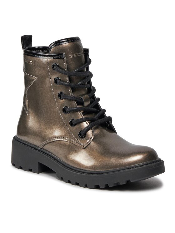 Geox Geox Schnürstiefeletten J Casey Girl J9420G 000HH C9247 S Goldfarben