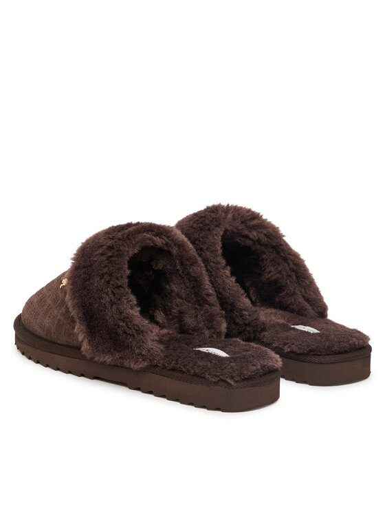Tommy Hilfiger Tommy Hilfiger Čības Th Premium Shearling Shoes FW0FW09947 Tumši brūna