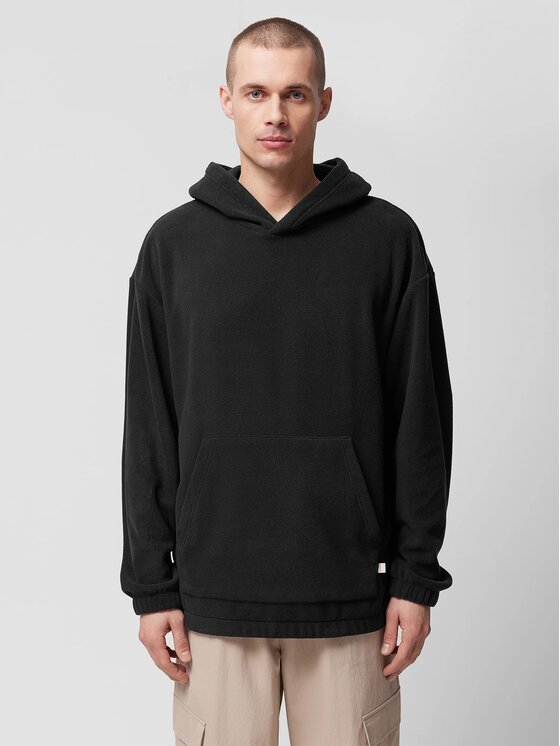 Outhorn Outhorn Polar OTHWSS24TFLEM259-20S Czarny Loose Fit
