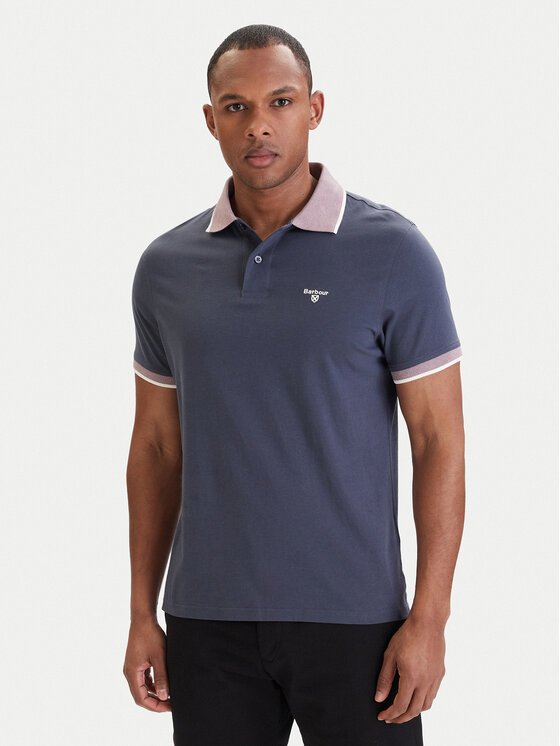 Barbour Tricou polo Cornsay MML1281NY51 Bleumarin Regular Fit