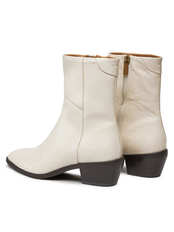 Gant Gant Botki St Broomly Mid Boot 27541375 Biały