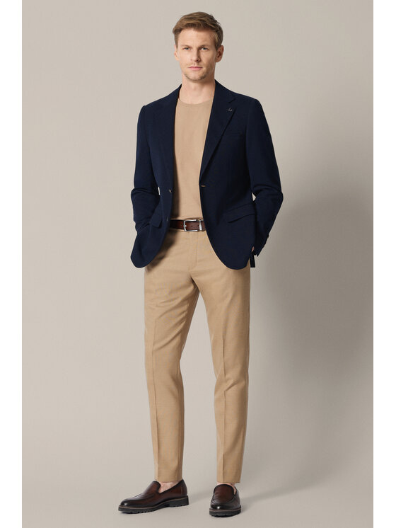 Lancerto Lancerto Marynarka Spello MA131126000014 Granatowy Slim Fit