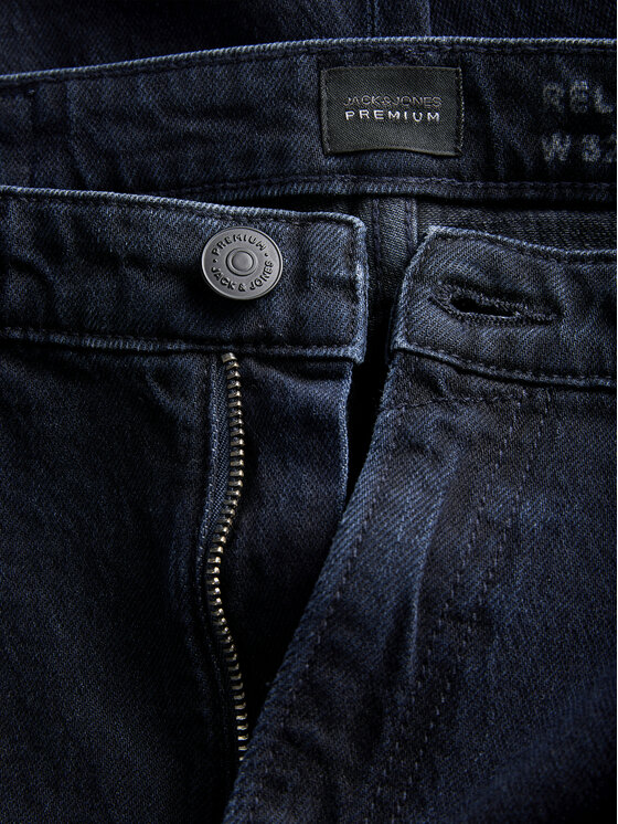 Jack & Jones Jack & Jones Дънки Chris Classic 12287740 Тъмносин Relaxed Fit