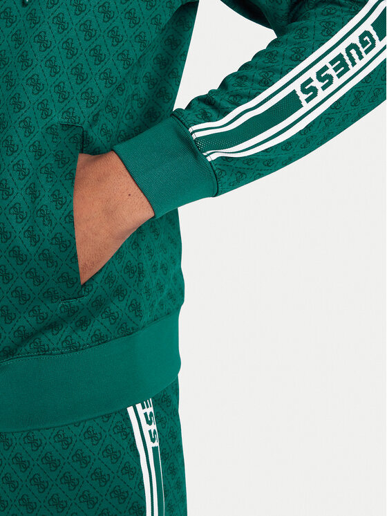 Guess Guess Суитшърт Z5BQ13 K2042 Зелен Relaxed Fit