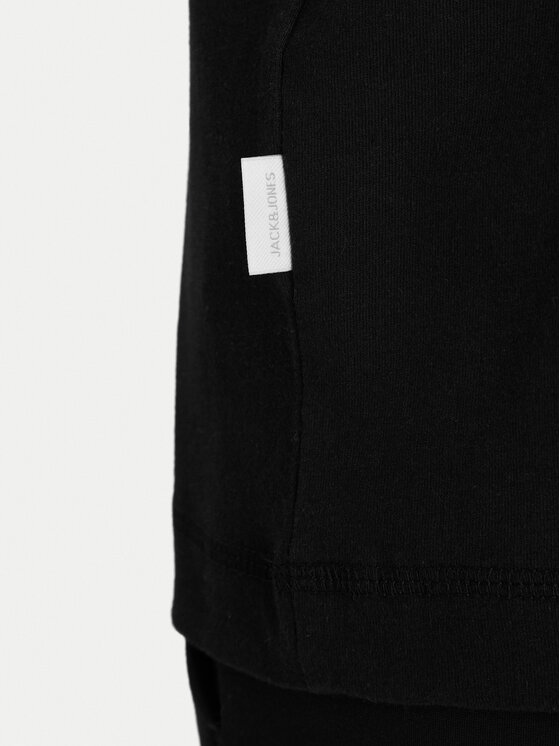 Jack & Jones Jack & Jones Tank top marškinėliai Norrebro Emb 12292009 Juoda Regular Fit