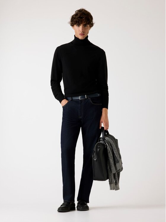 Guess Guess Sweter 178925 Czarny Classic Fit