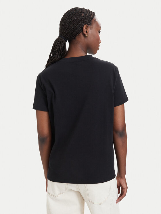 Guess Guess T-Shirt V6YI04 K4268 Μαύρο Regular Fit