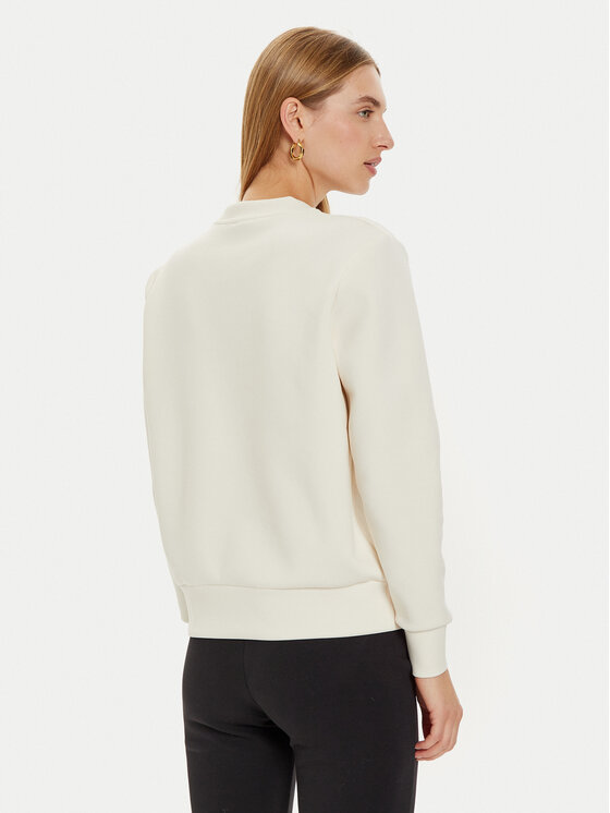 Guess Guess Majica dugih rukava Ann V4BQ23 KBCK2 Écru Regular Fit