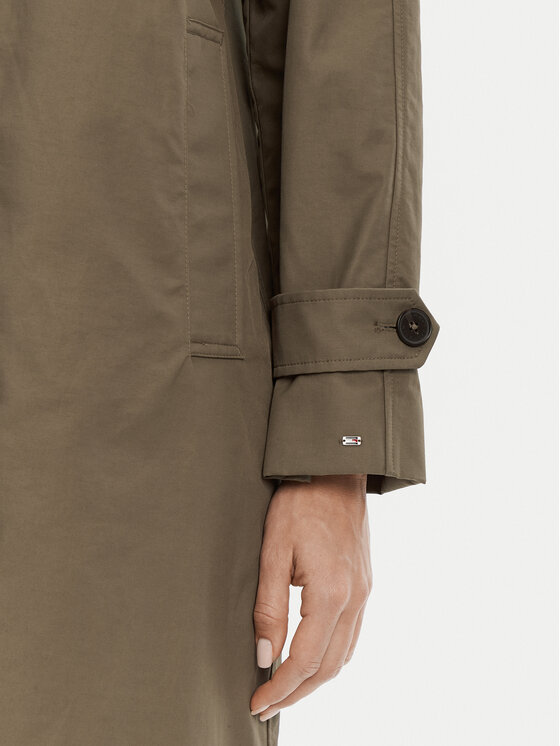 Tommy Hilfiger Tommy Hilfiger Átmeneti kabát WW0WW44412 Barna Relaxed Fit
