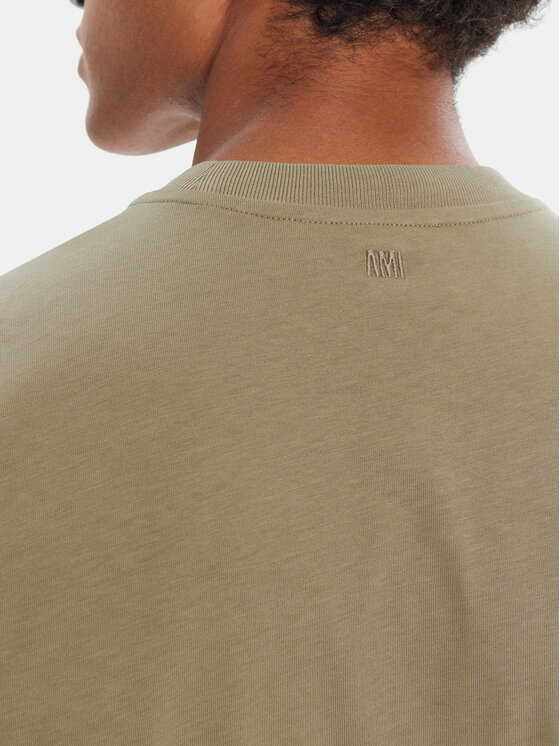 AMI PARIS AMI PARIS Футболка HTS060.724 Хакі Regular Fit