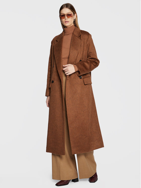 Cappotto di lana Capala 50476834 Marrone Regular