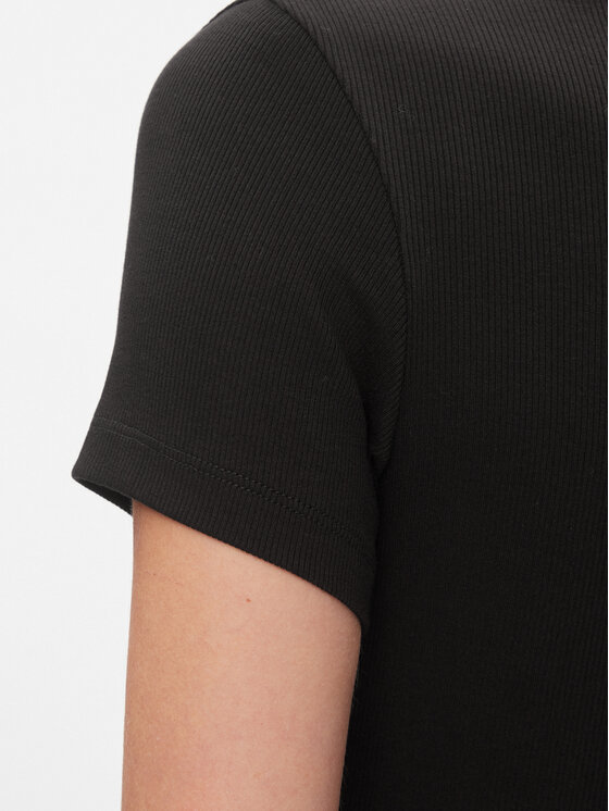 Tommy Jeans Tommy Jeans Тишърт Essential DW0DW17385 Черен Slim Fit