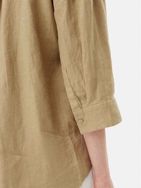 Tommy Hilfiger Tommy Hilfiger Сорочка WW0WW46169 Бежевий Loose Fit