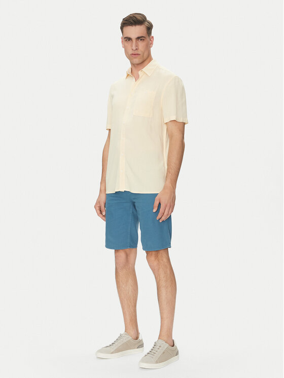 Blend Blend Πουκάμισο 20716363 Μπεζ Regular Fit