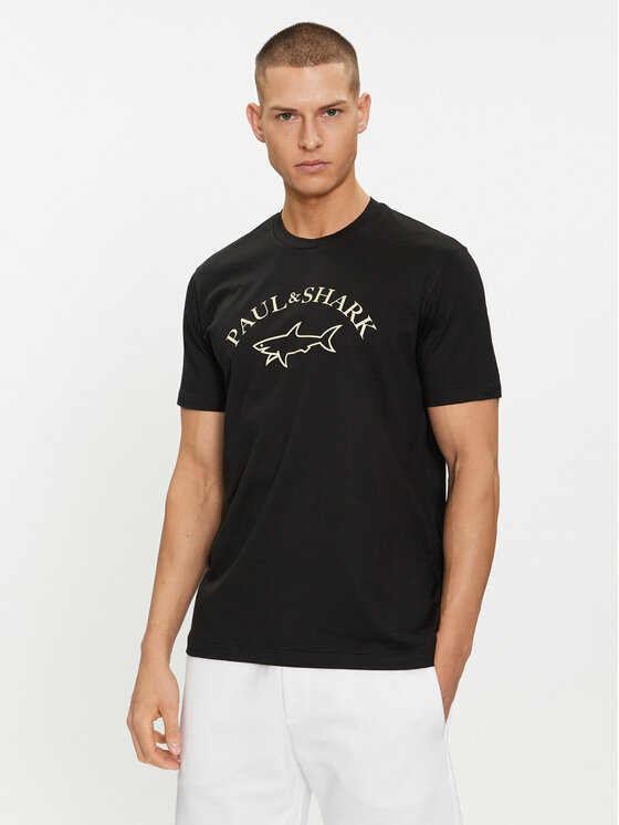 Paul&Shark Paul&Shark T-särk 24411032 Must Regular Fit