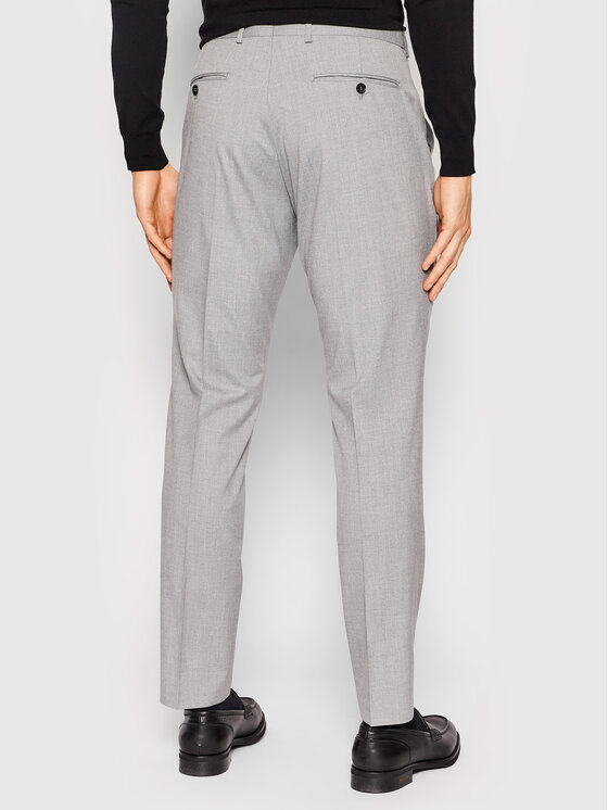Selected Homme Selected Homme Pantalone da abito Logan 16056890 Grigio Slim Fit