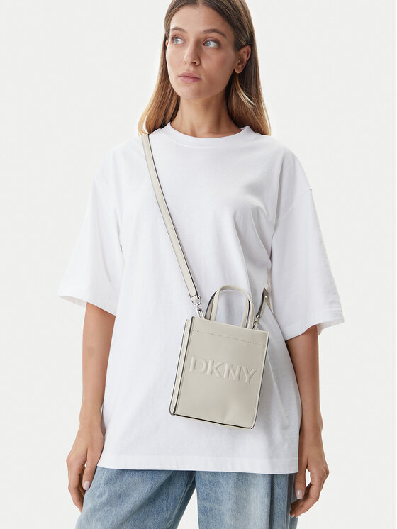 DKNY DKNY Borsetta R44AZI34 Écru